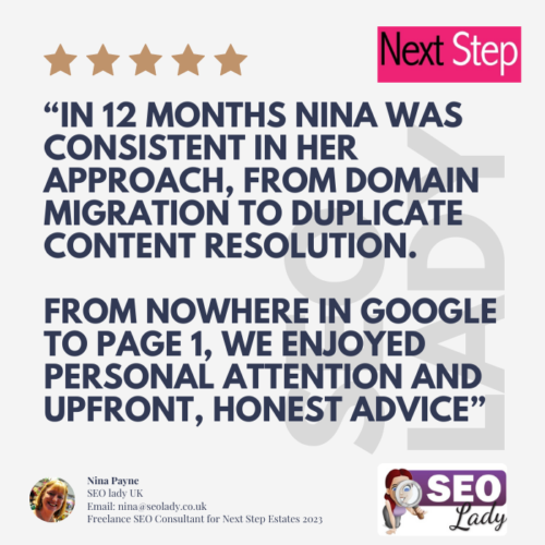 UK SEO Freelance Consultant Domain Migration Case Study