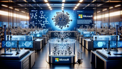 Microsoft Azure Quantum Elements AI system cloud computing scientists